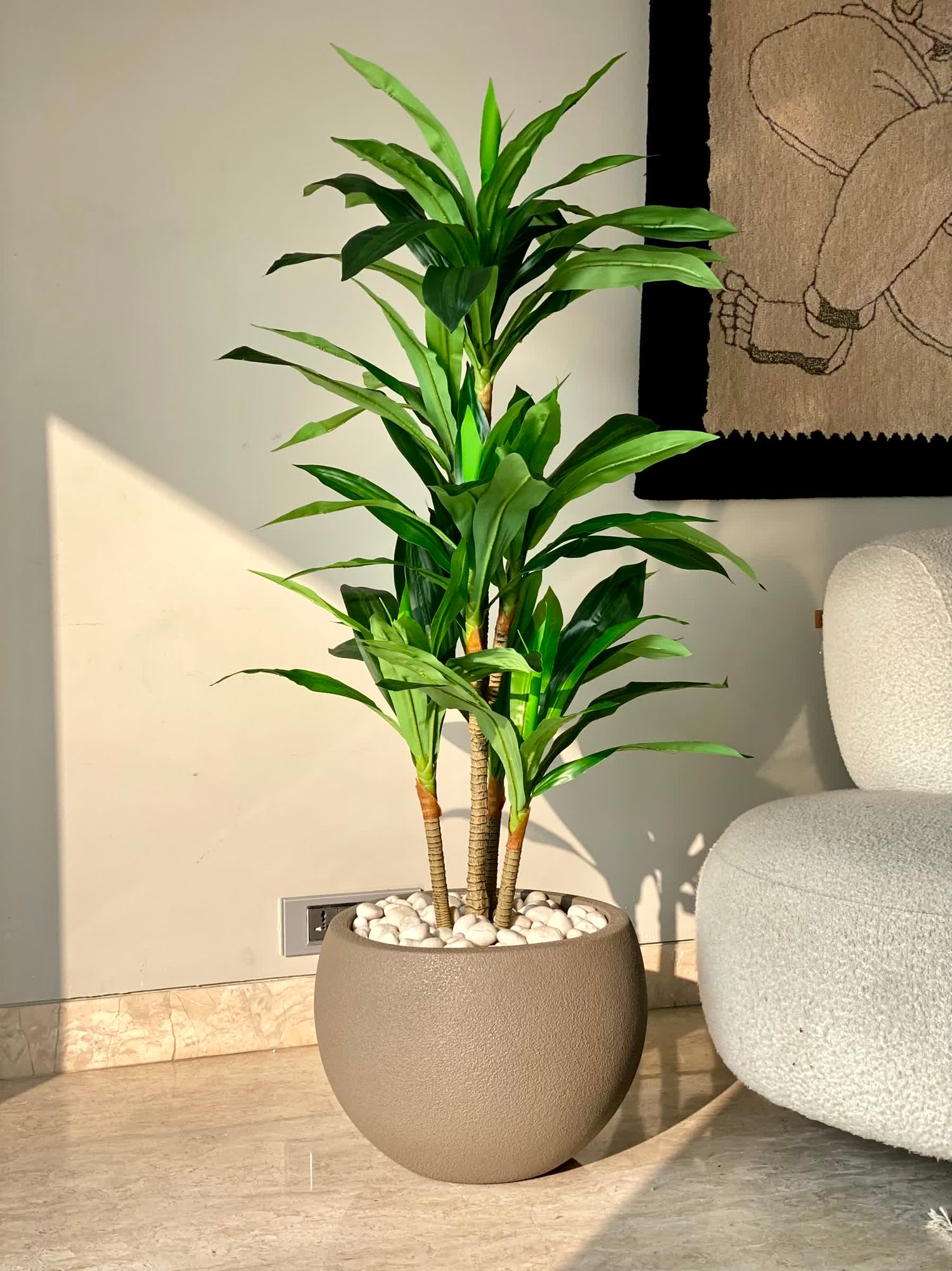 Artificial Forest Dracaena Plant - 4 Feet