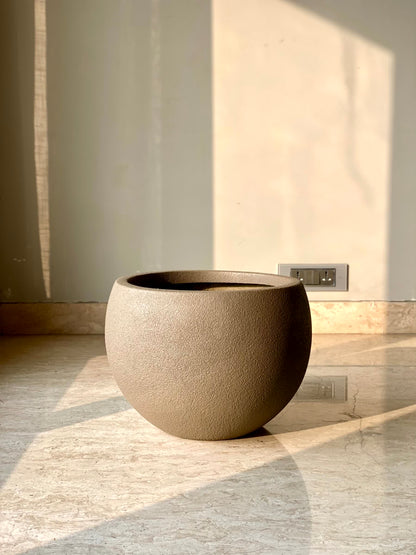 Lithos Planters - Mud Brown