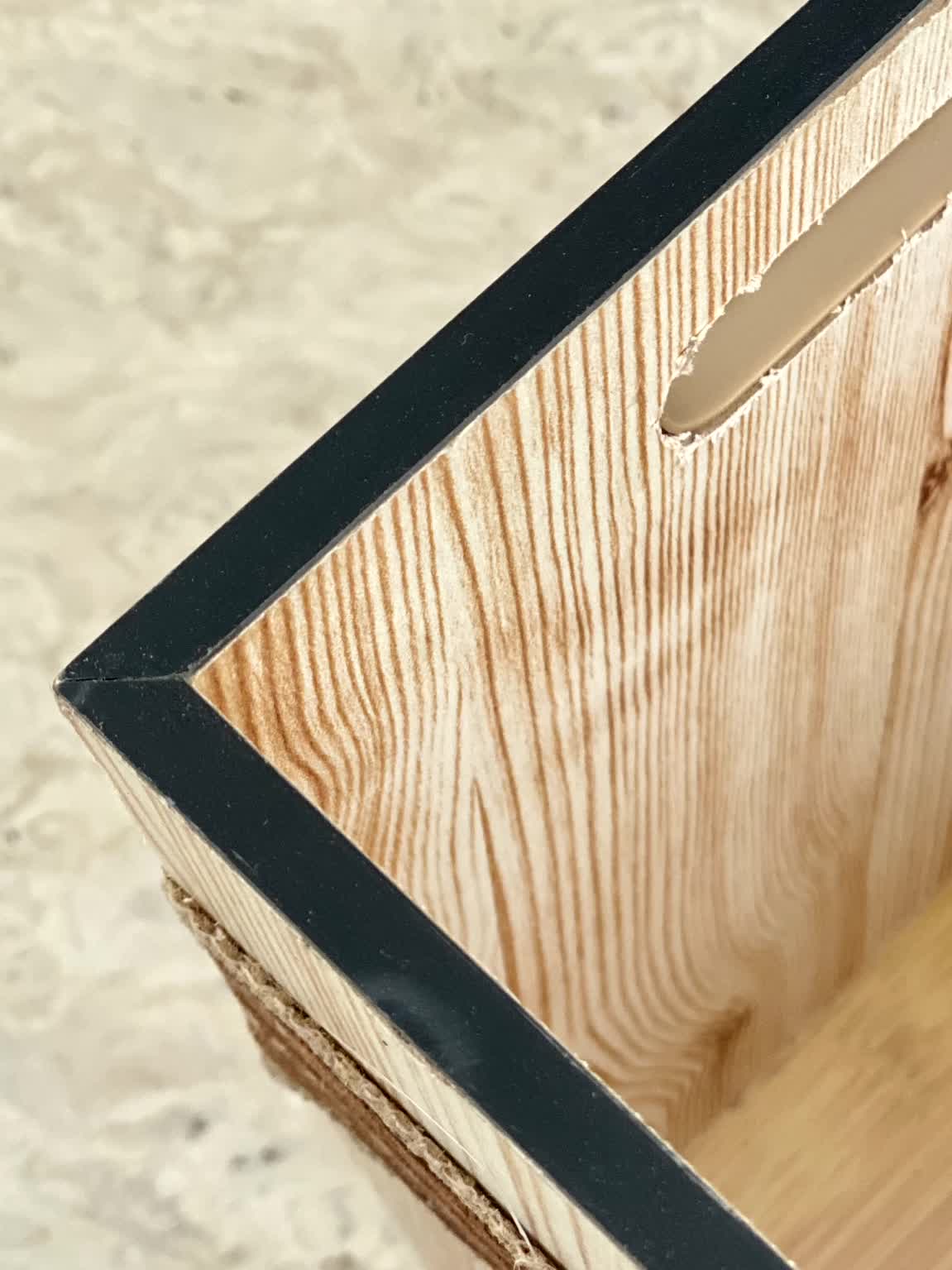 Modena Wooden Dustbin