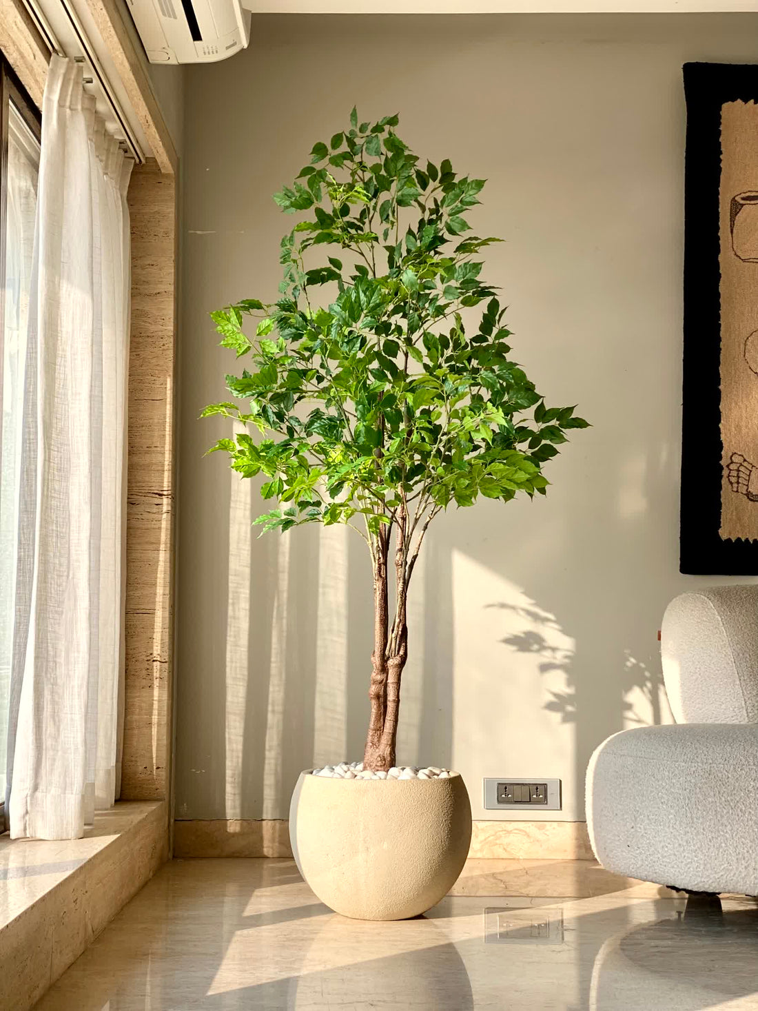 Artificial China Sinica Plant - 6 Feet