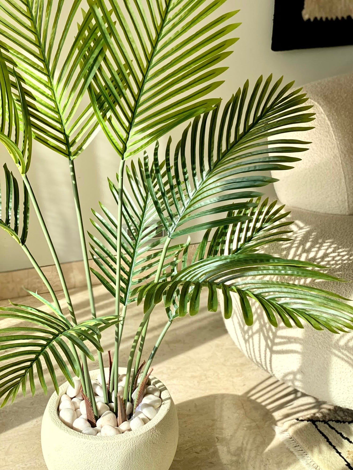 Artificial Lush Green Areca Palm - 4 ft