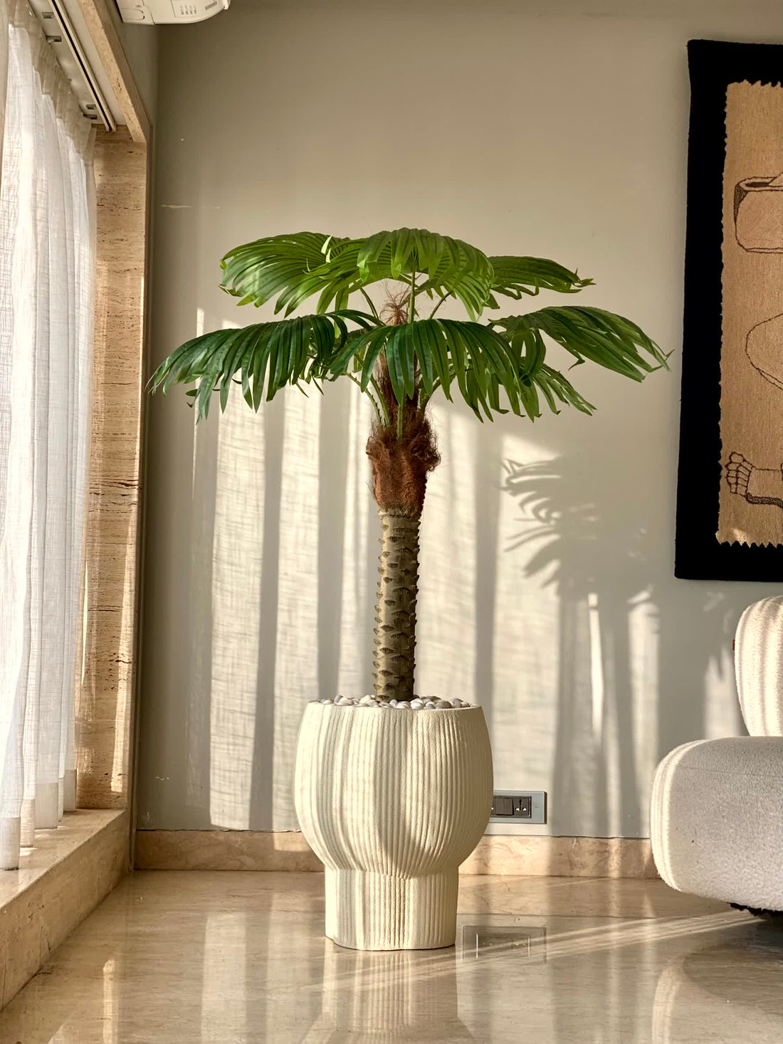 Artificial Coconut Palm Plant - 5 Feet