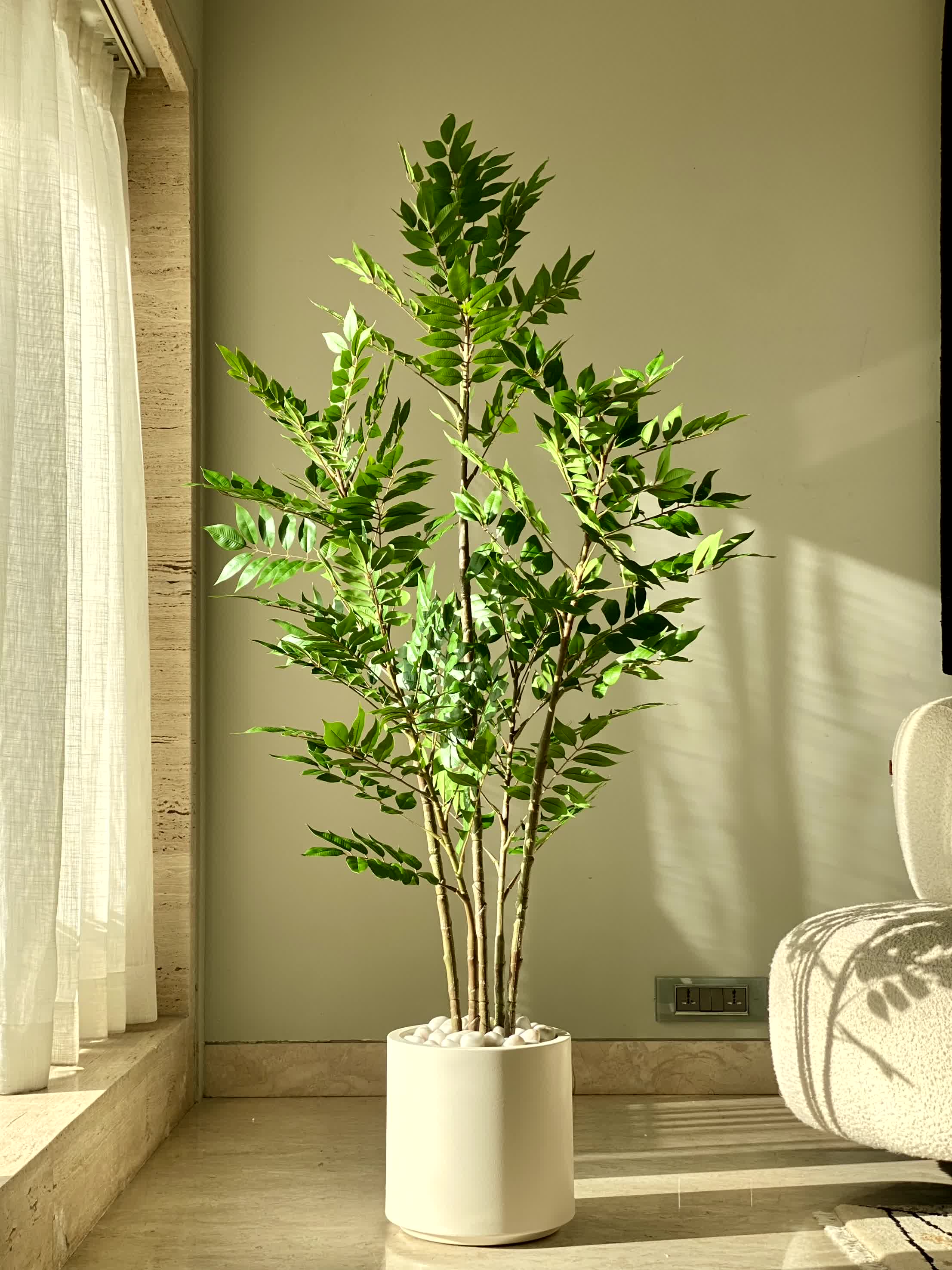 Green Tea Artificial Plant - 5 Feet