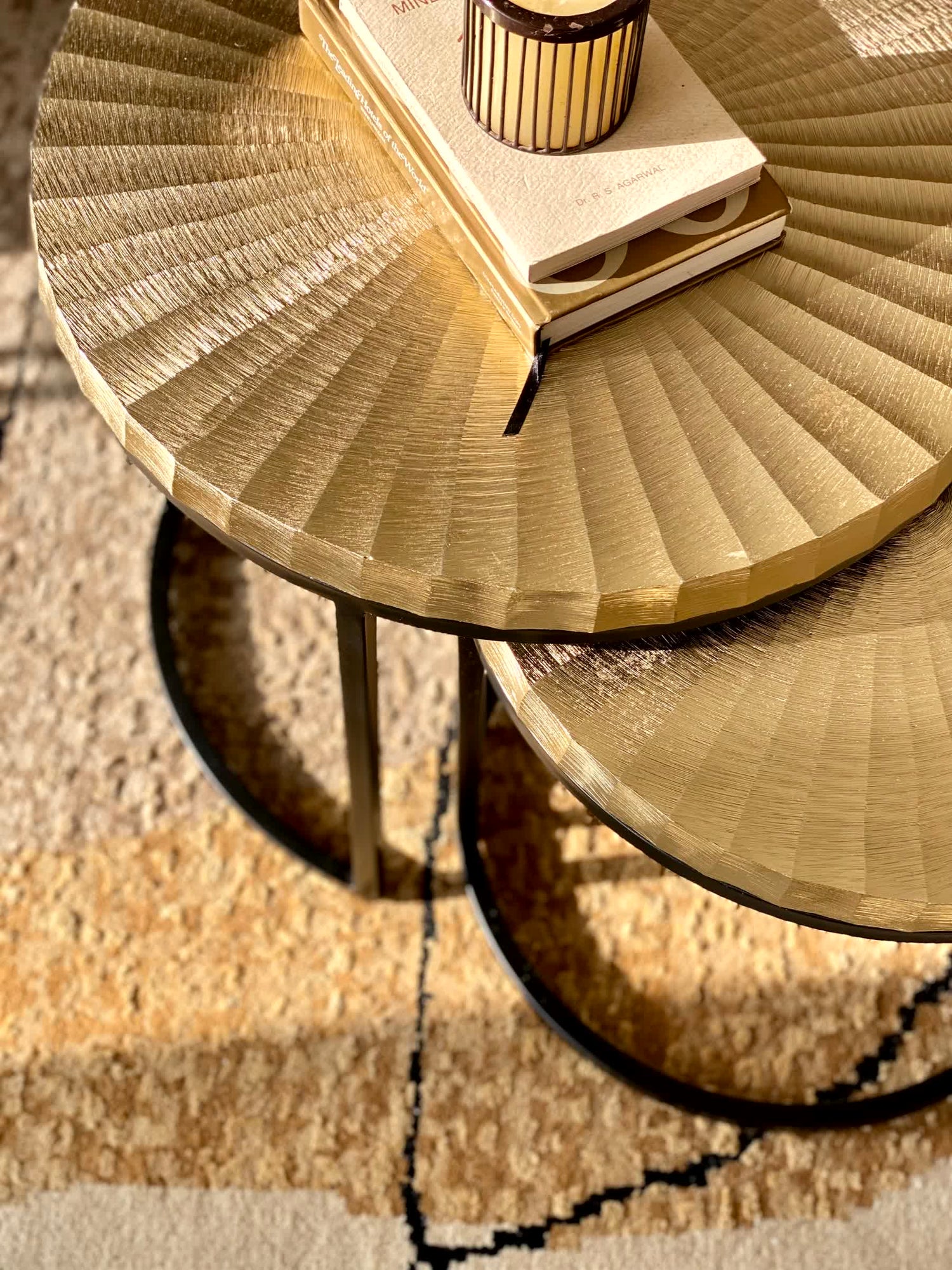 Ghana Nesting Side Table - Set of 2