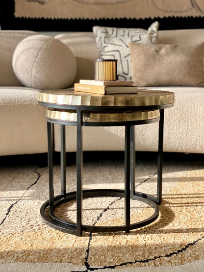 Ghana Nesting Side Table - Set of 2