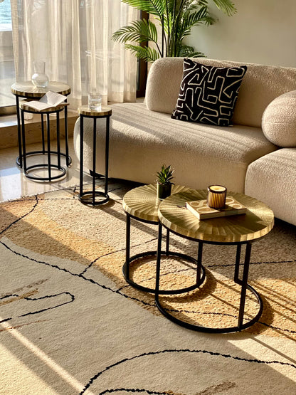 Ghana Nesting Side Table - Set of 2