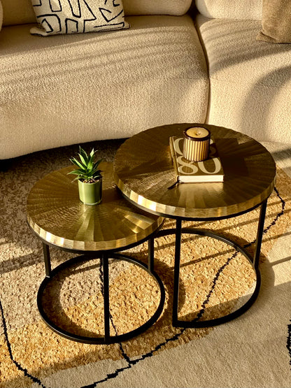 Ghana Nesting Side Table - Set of 2