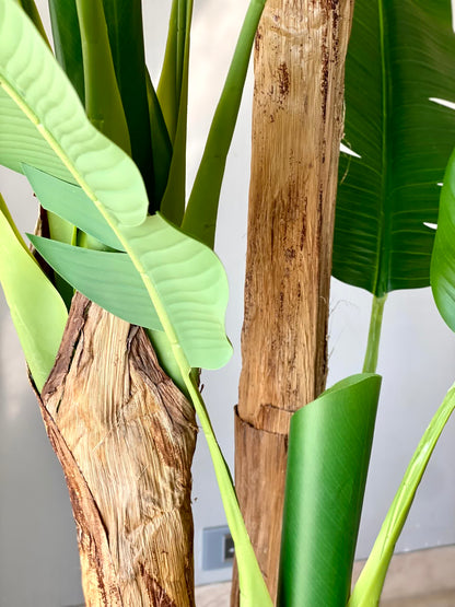 Artificial Forest Banana Plant - 6.5 Feet