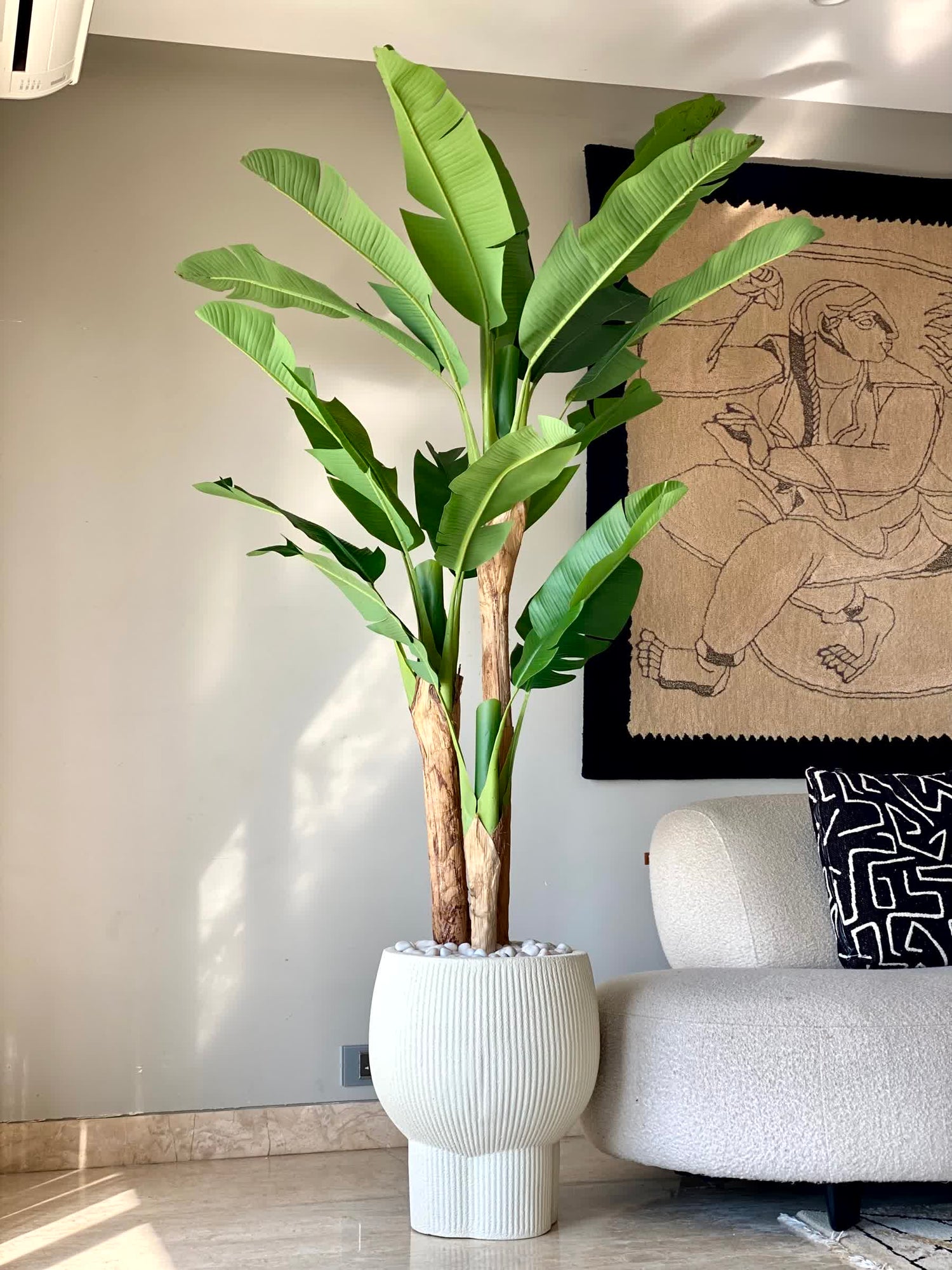 Artificial Forest Banana Plant - 6.5 Feet