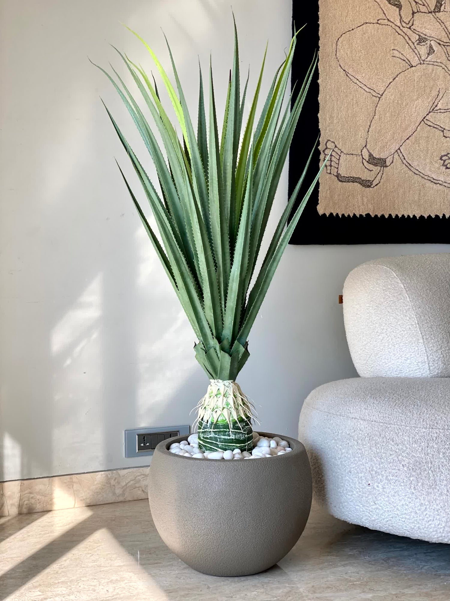 Artificial Taproot Dracaena Plant - 3.8 Feet