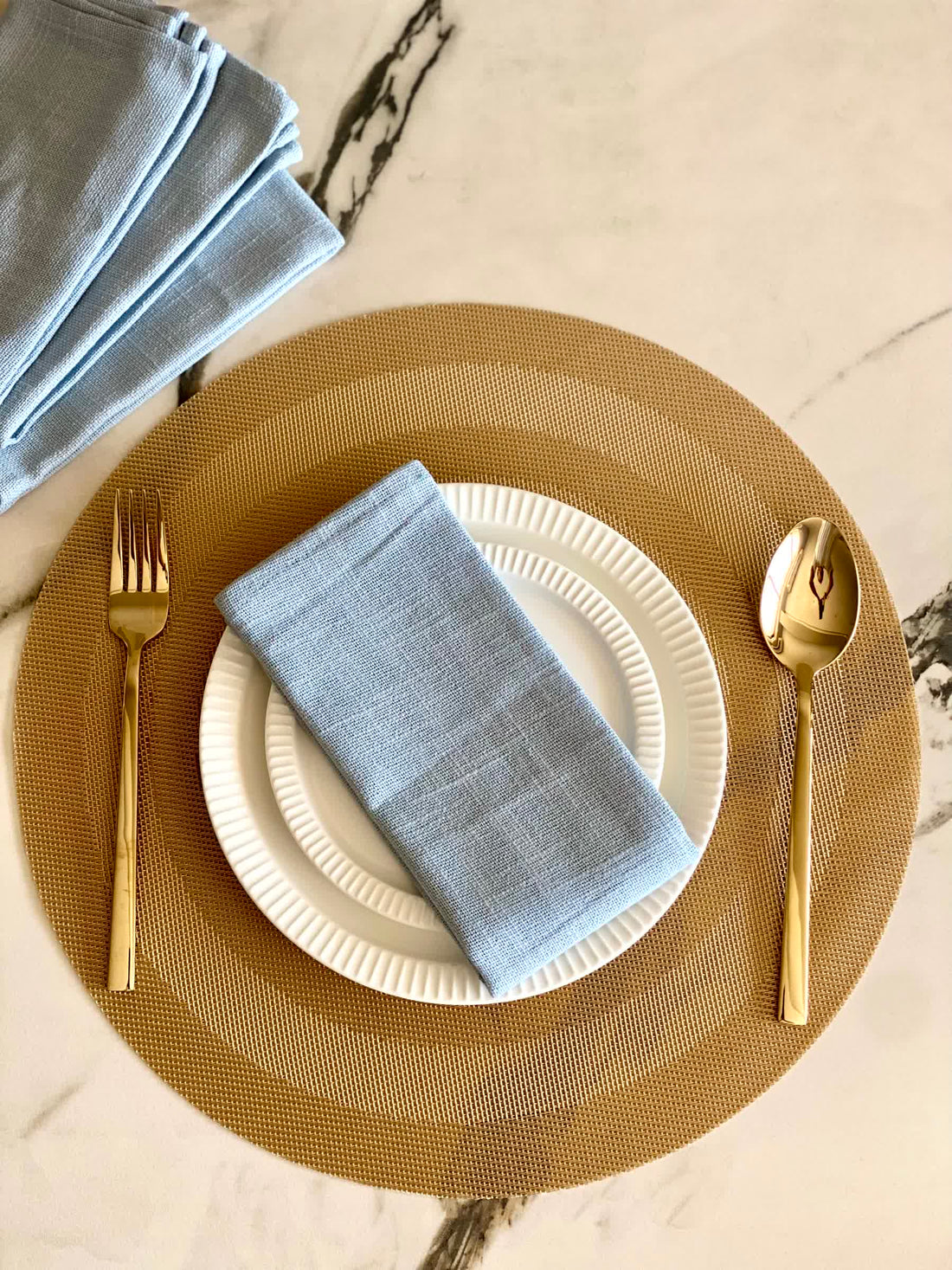 Grey Table Napkins (Set of 6)