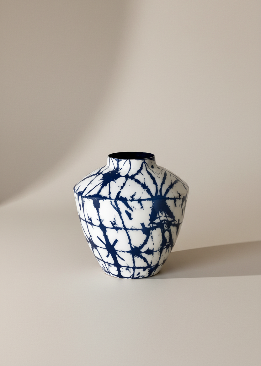 Shibori Vases