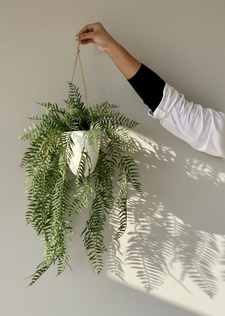 Artificial Hanging Fern