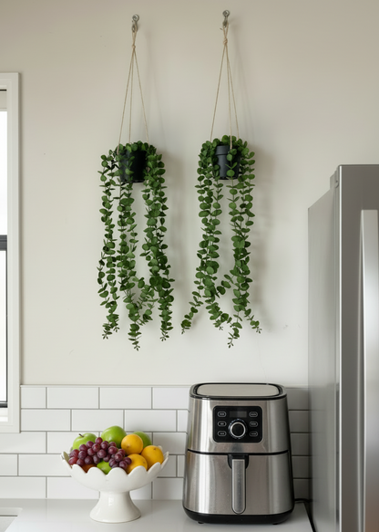 Artificial Hanging Eucalyptus - (Set of 2)