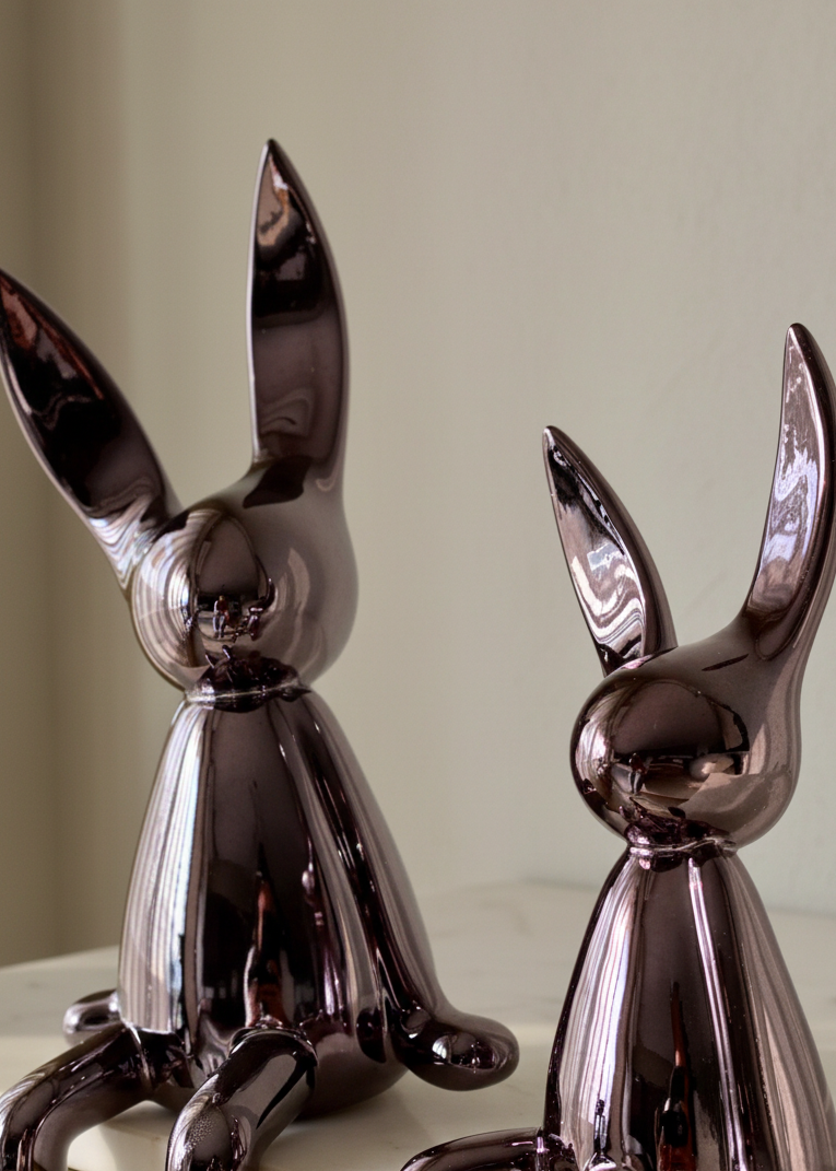 Luna Noir Bunny Duo - Set of 2