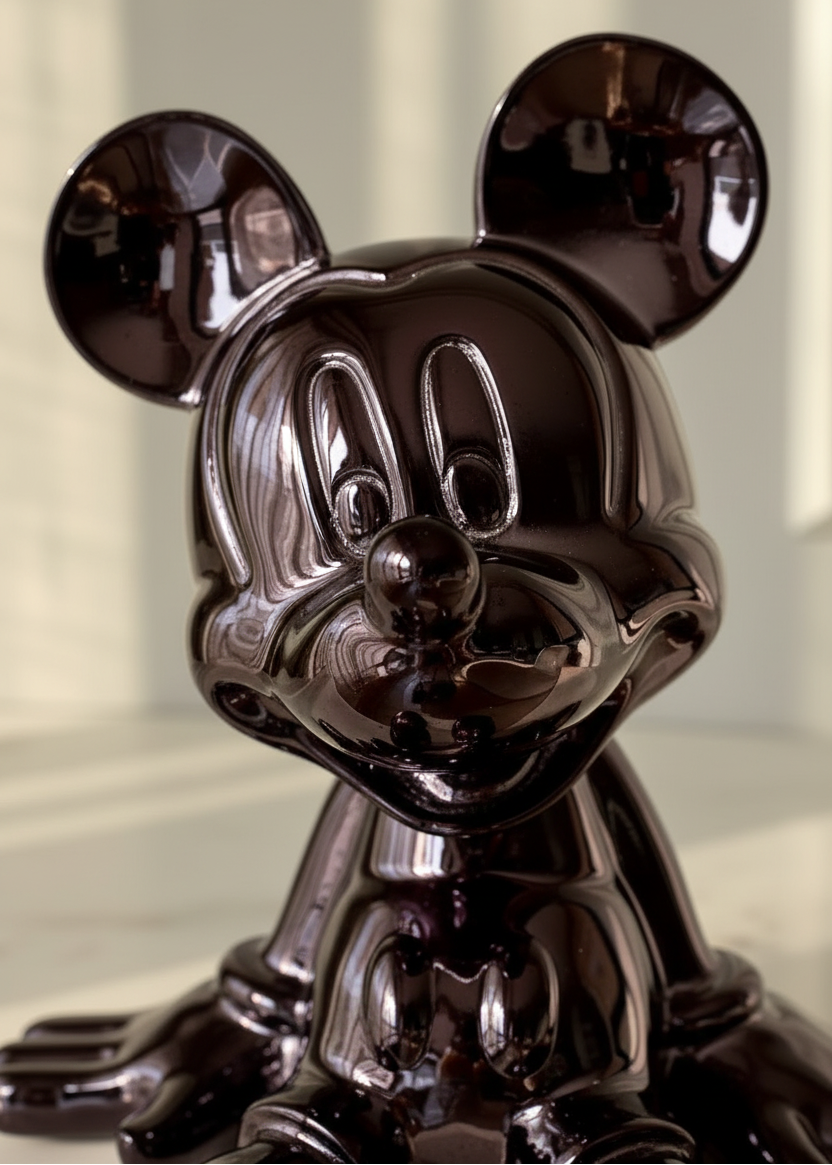 Obsidian Micky Mouse - Medium