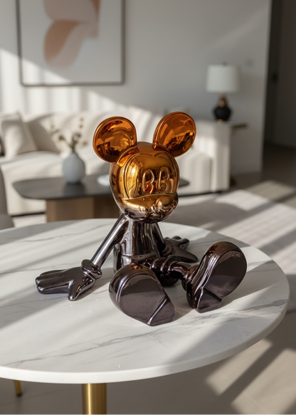 Metallic Micky Mouse Artefact - Medium