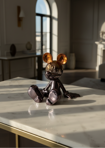 Metallic Micky Mouse Artefact - Small
