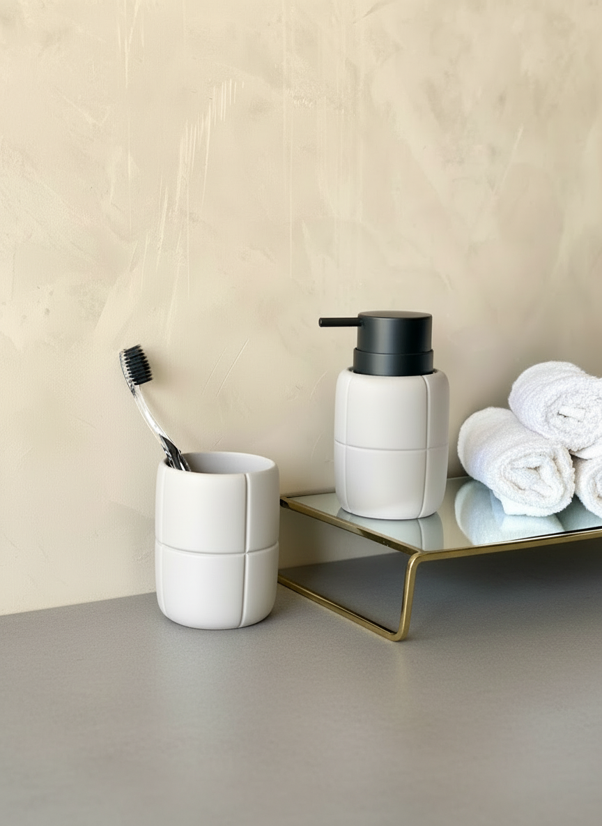 Cocoon Bathroom Set - Set of 2