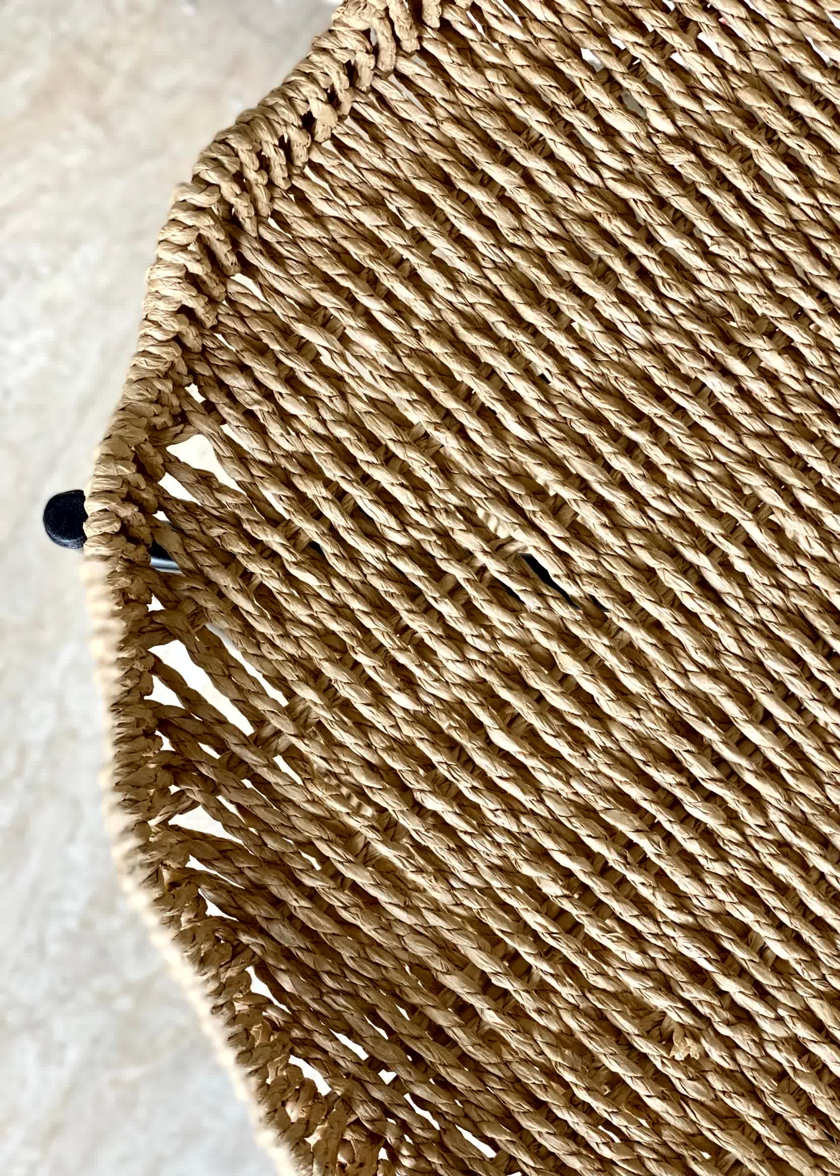 Two-Tier Rattan Organiser