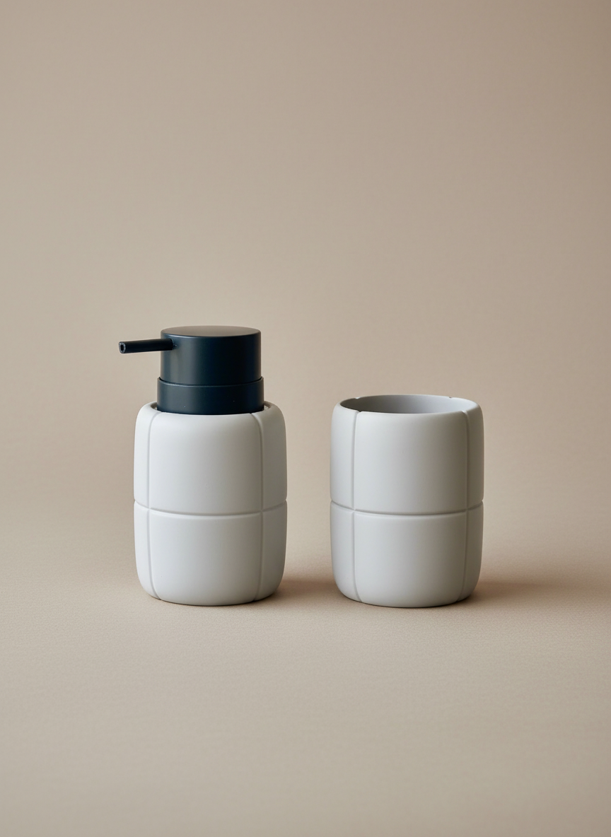 Cocoon Bathroom Set - Set of 2