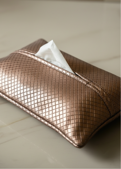 Braided Brown Tissue Cover