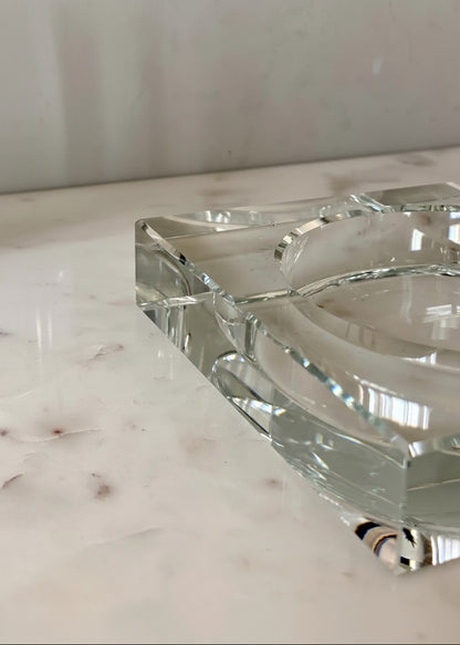 Auric Crystal Ashtray