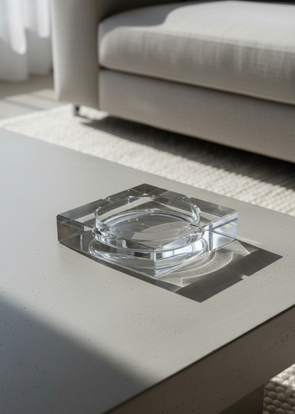Auric Crystal Ashtray