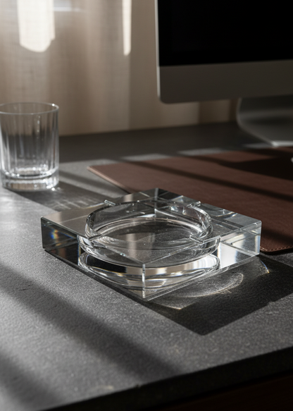 Auric Crystal Ashtray