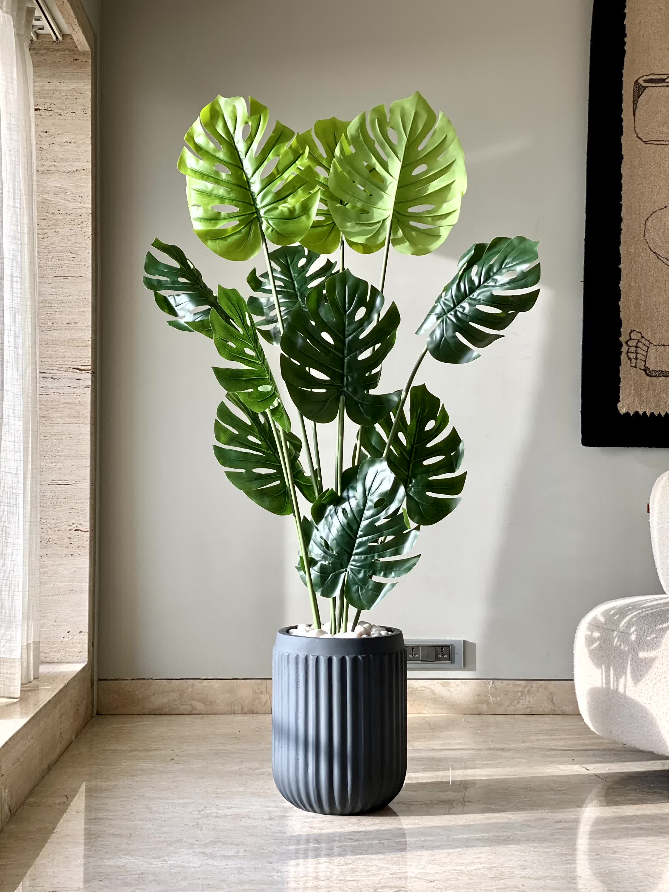 Artificial Monstera Plant - 5 Feet