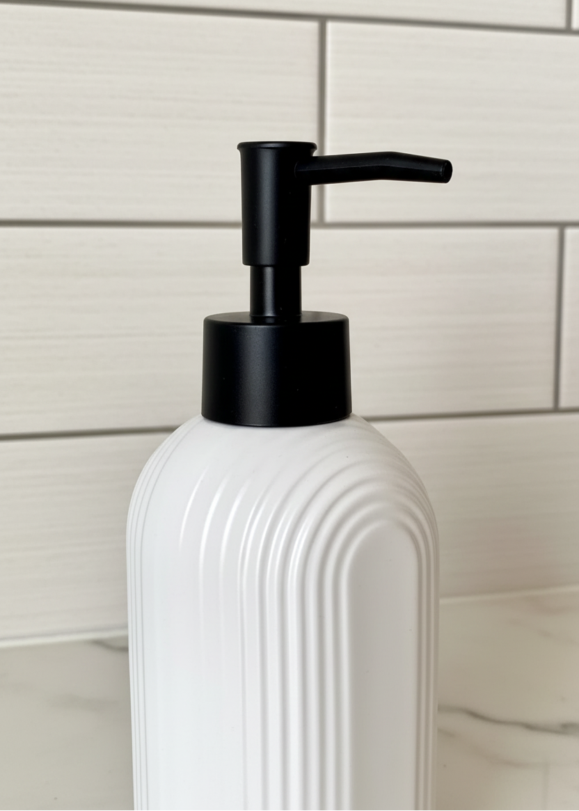 Mono Bathroom Dispenser - White