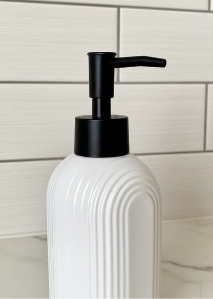 Mono Bathroom Dispenser - White