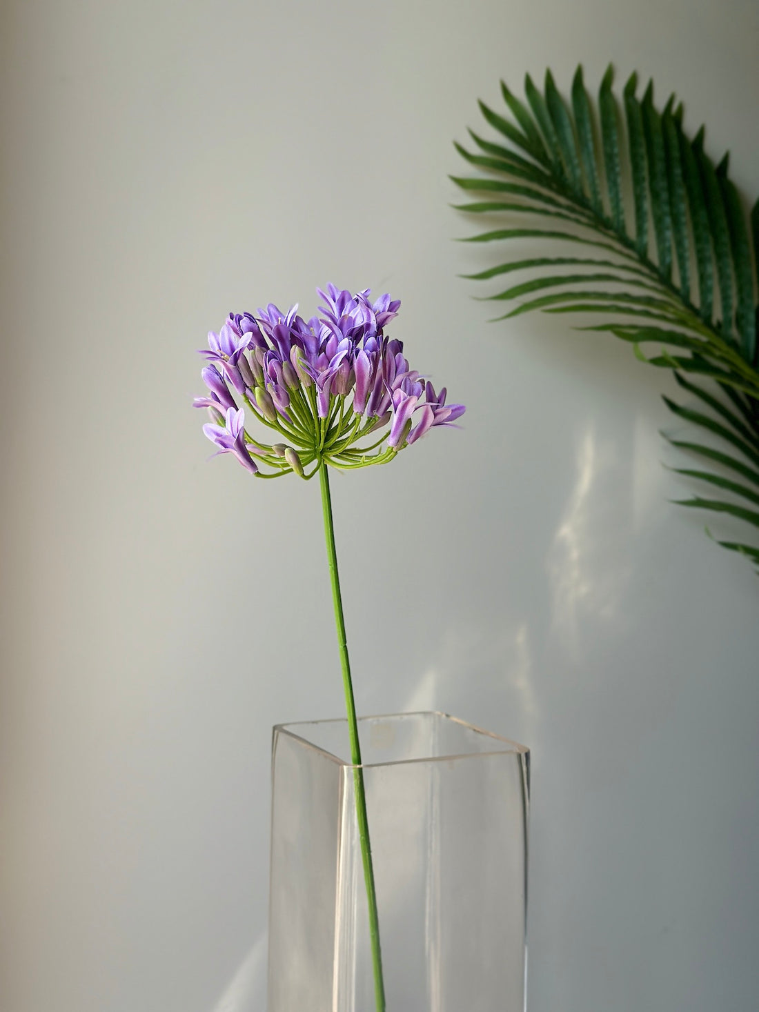 Artificial African Lily - Mauve
