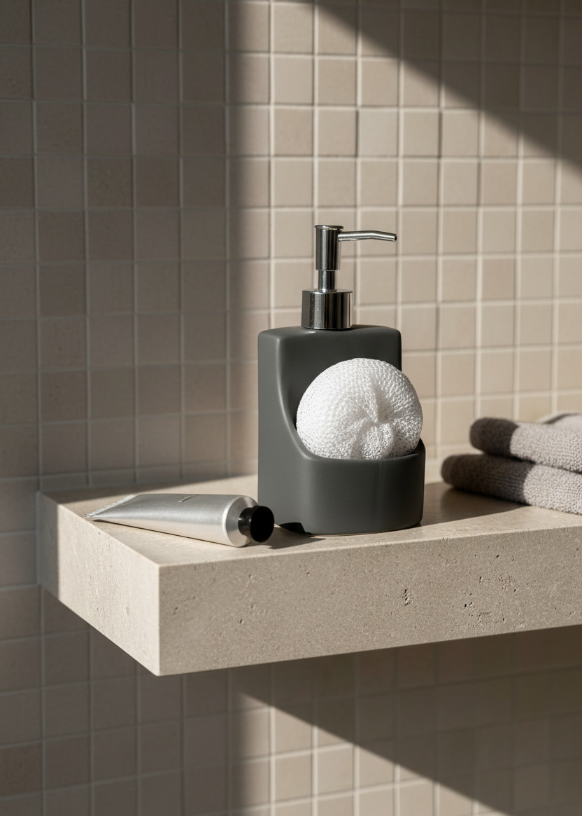 Dual Ash Bathroom Dispenser