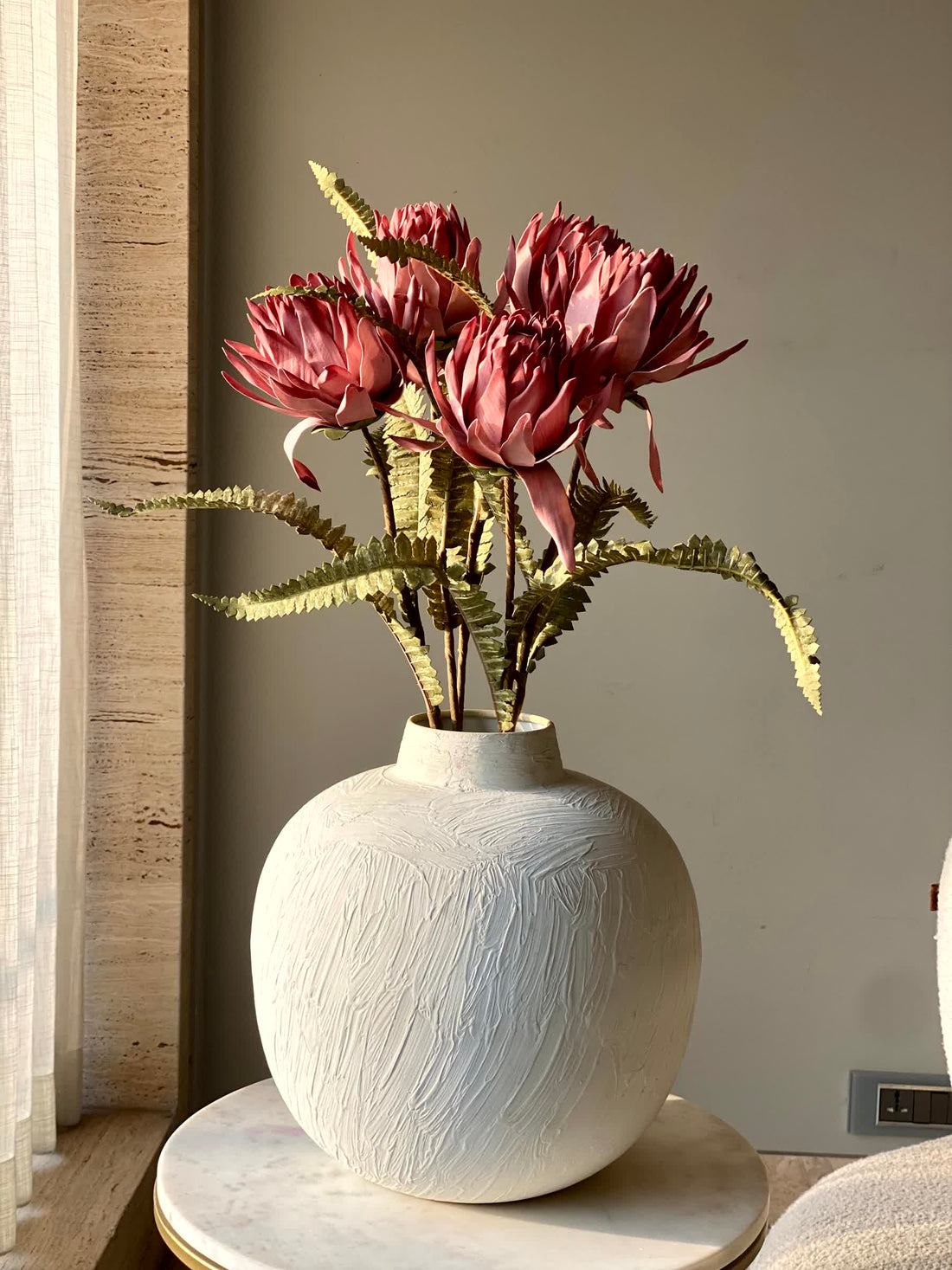 Artificial May Portea Flower Stem - Pink (One Stem)