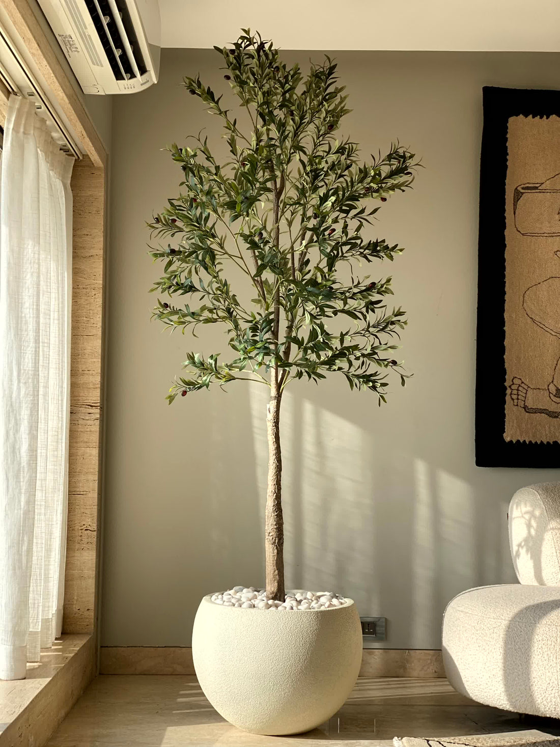 Artificial Olive Tree - 7 Feet