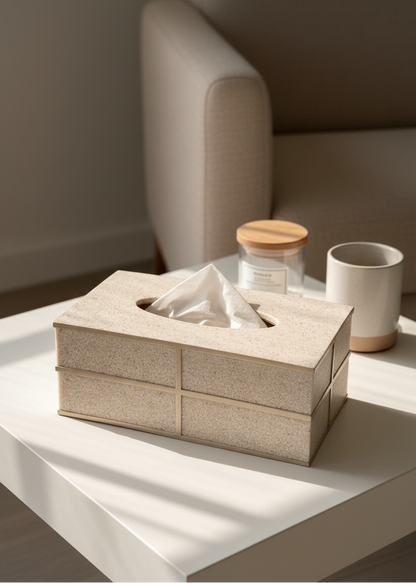 Axia Tissue Box - Beige