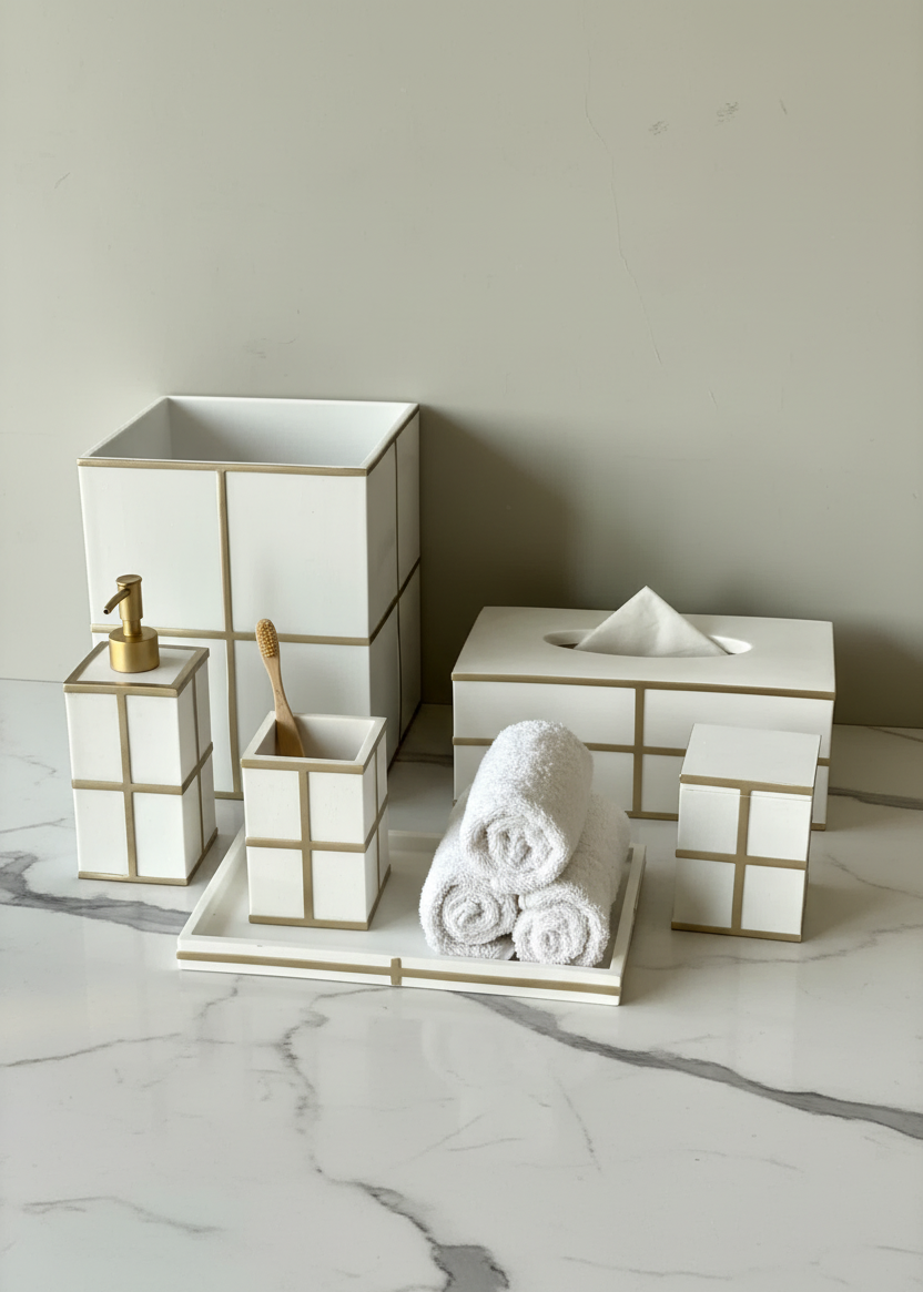 Axia Cotton Jar - Ivory