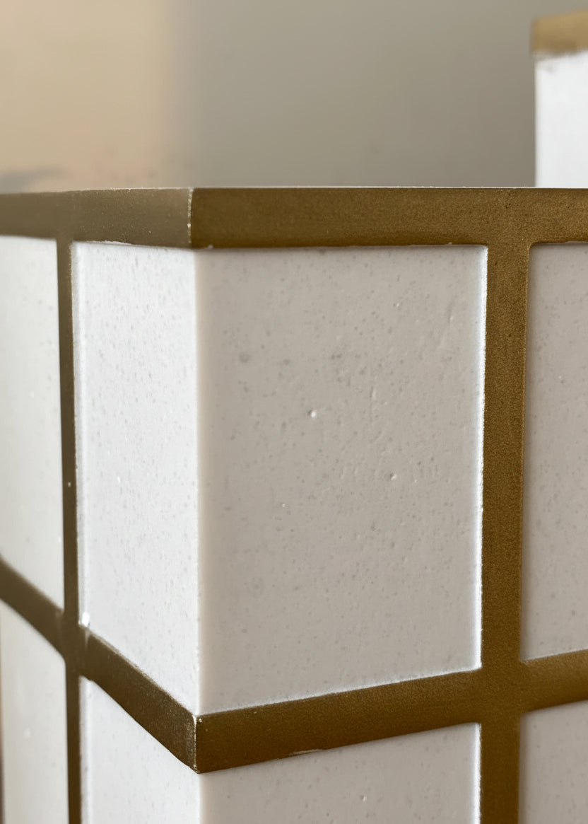 Axia Bathroom Tumbler - Ivory