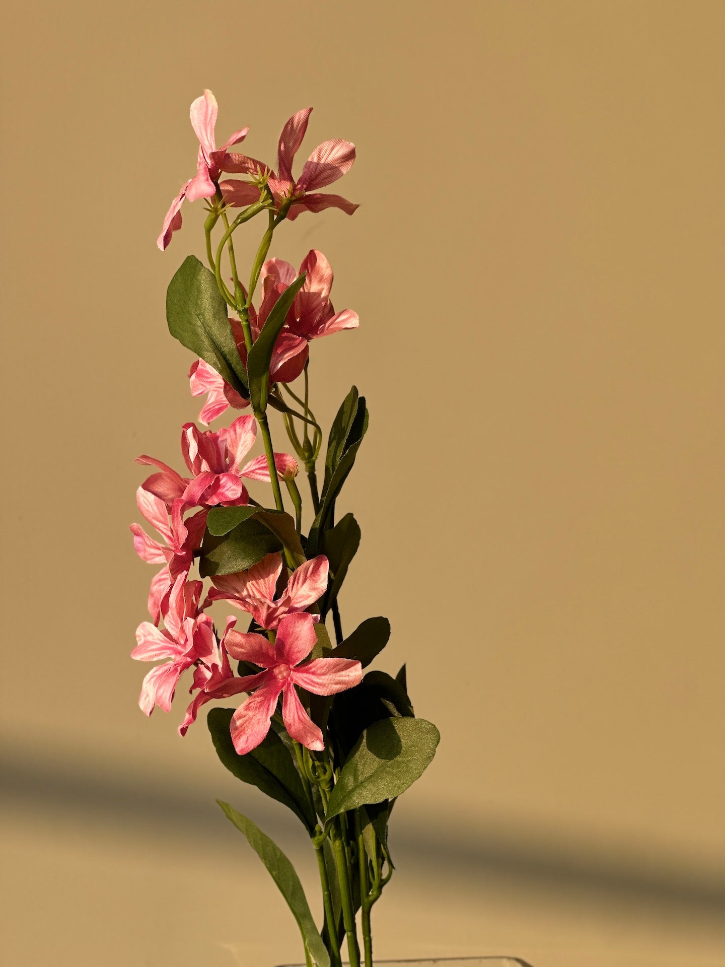 Artificial Camellia Silk Flower - Light Pink