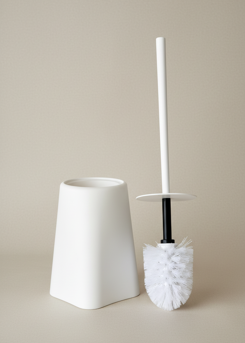 Delta Toilet Brush - White