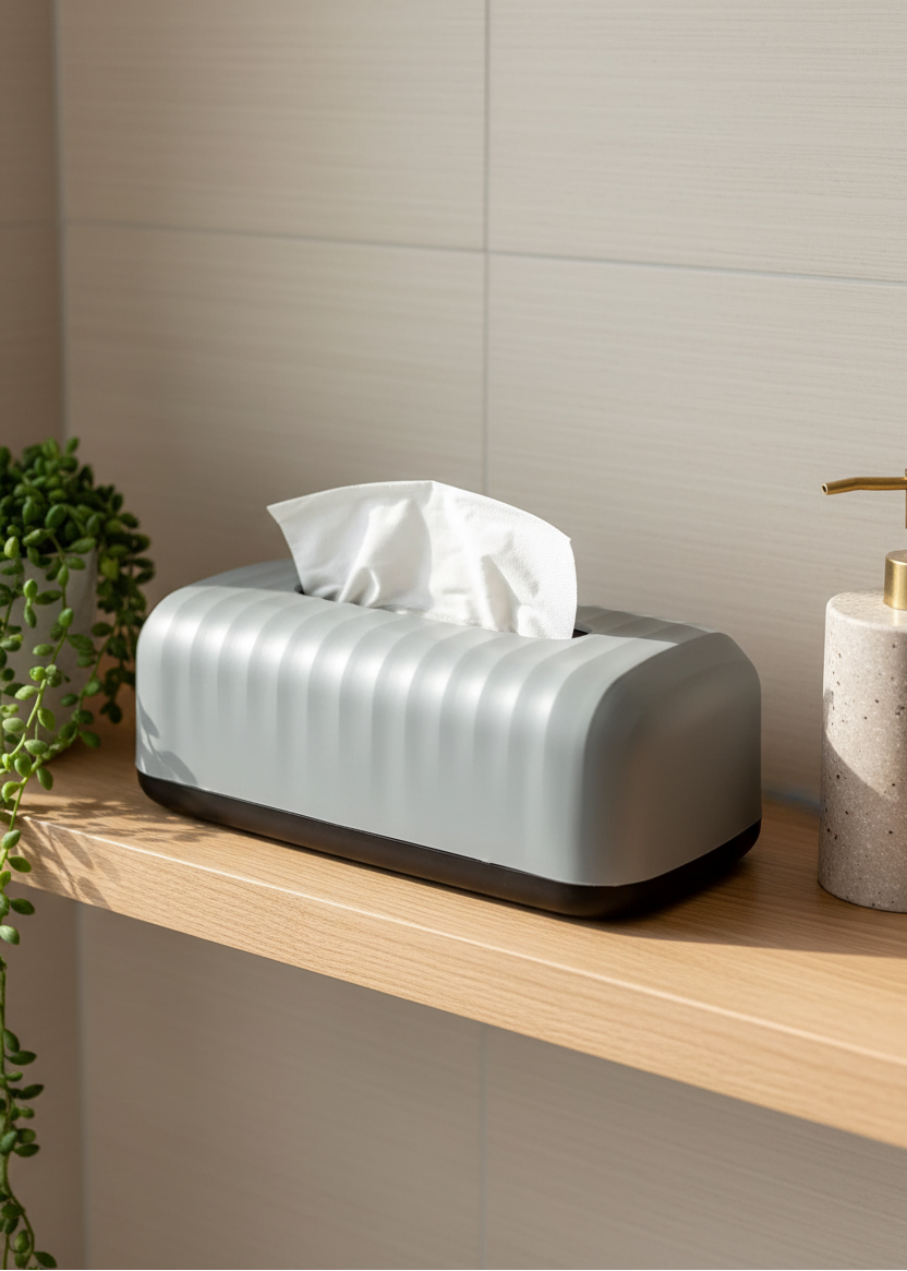 Museo Tissue Box - Grey