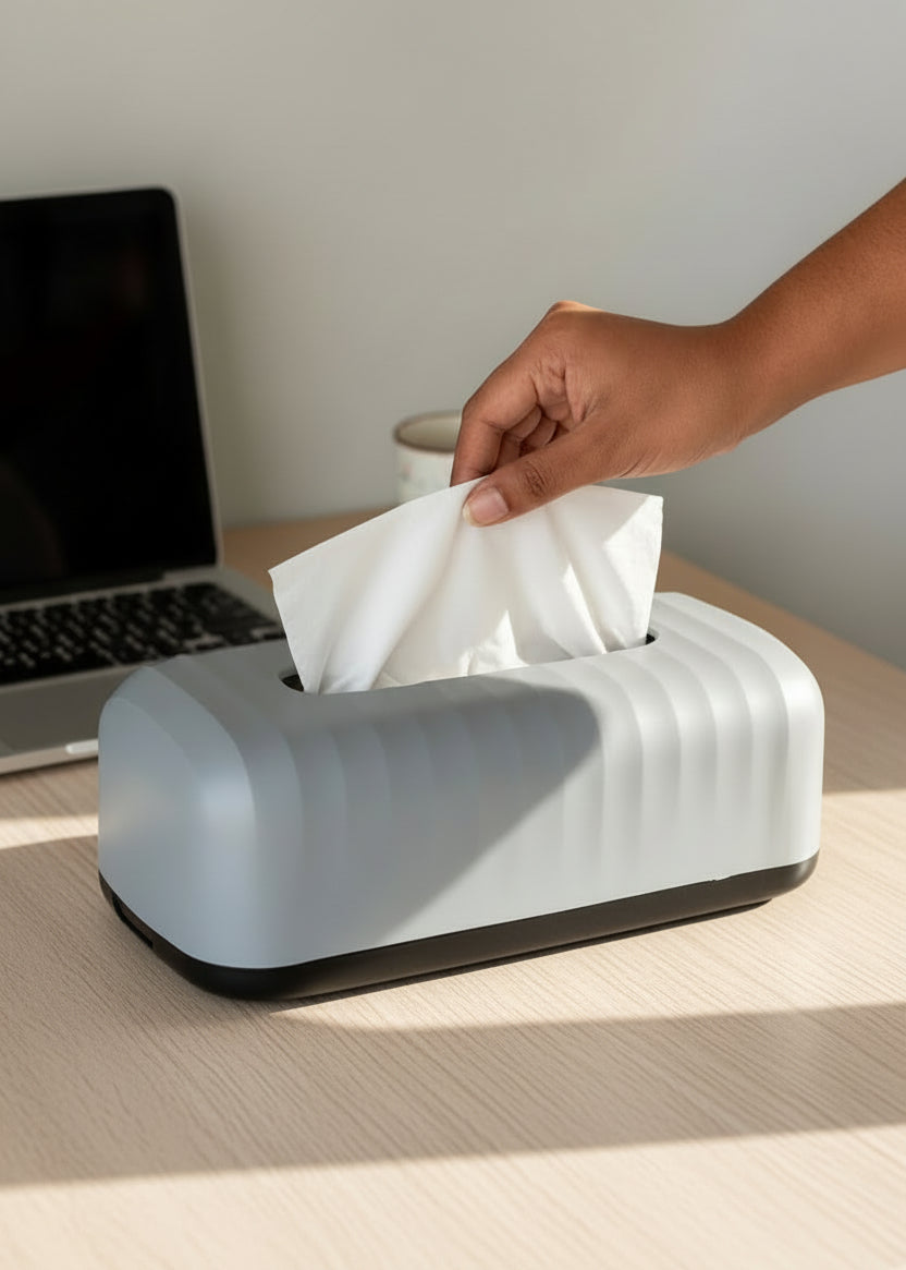 Museo Tissue Box - Grey