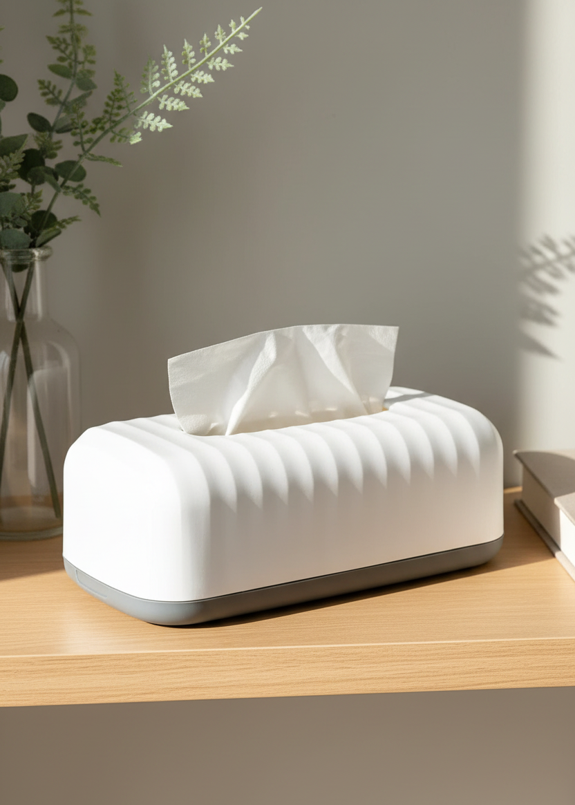 Museo Tissue Box - White