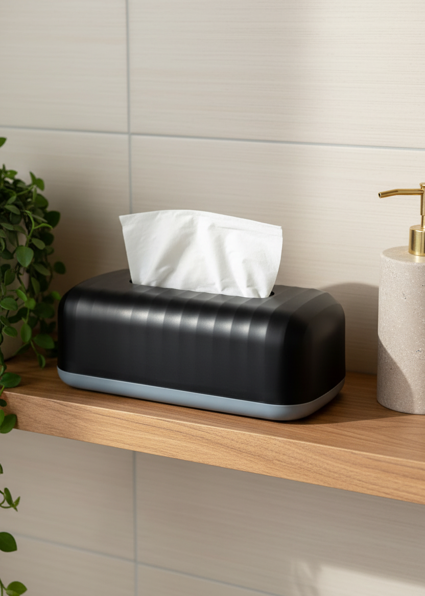 Museo Tissue Box - Black