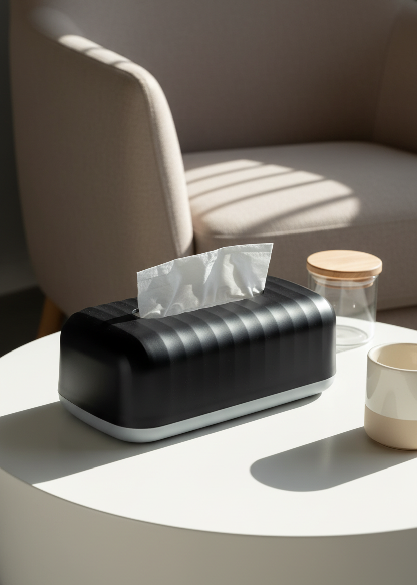 Museo Tissue Box - Black