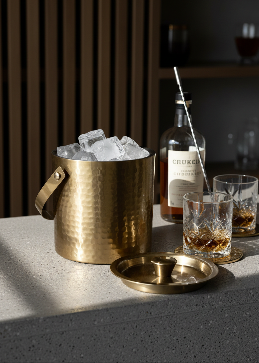 Manor Ice Bucket - Gold
