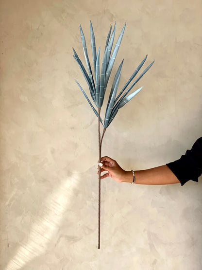Artificial Bamboo Stalks - Blue Ombre (One Stem)
