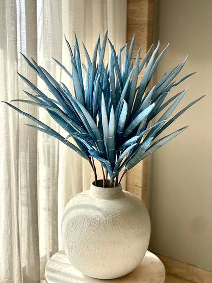 Artificial Bamboo Stalks - Blue Ombre (One Stem)