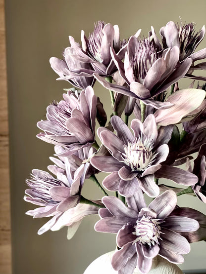 Artificial Corolla Flower Stem - Lavender Ombre (One Stem)